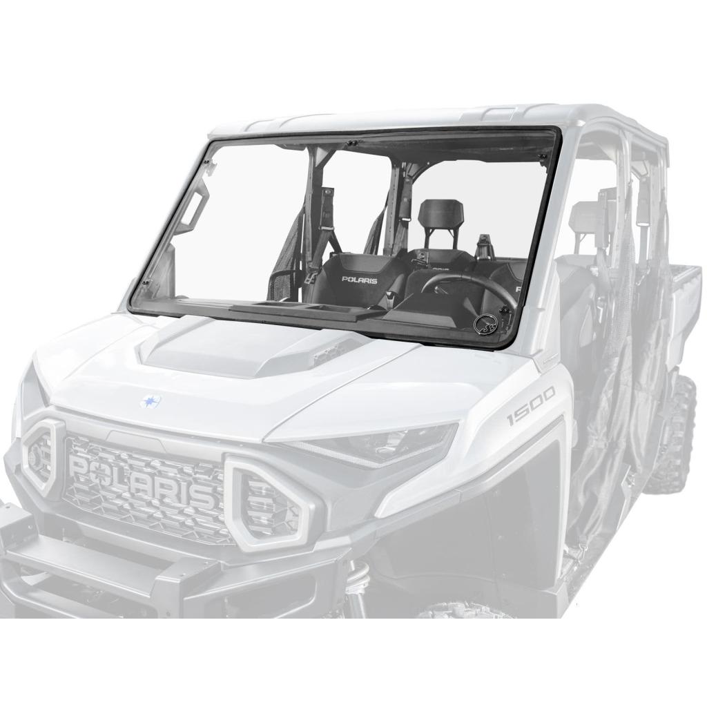 SuperATV Polaris Ranger XD 1500 Scratch - Resistant Full Windshield - MojoMotoSport.com