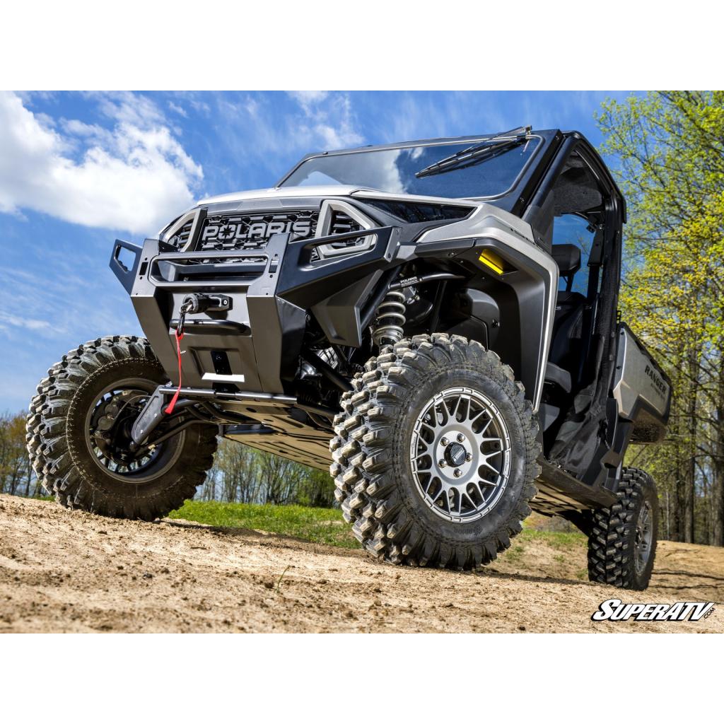 SuperATV Polaris Ranger XD 1500 Winch Mounting Plate - MojoMotoSport.com