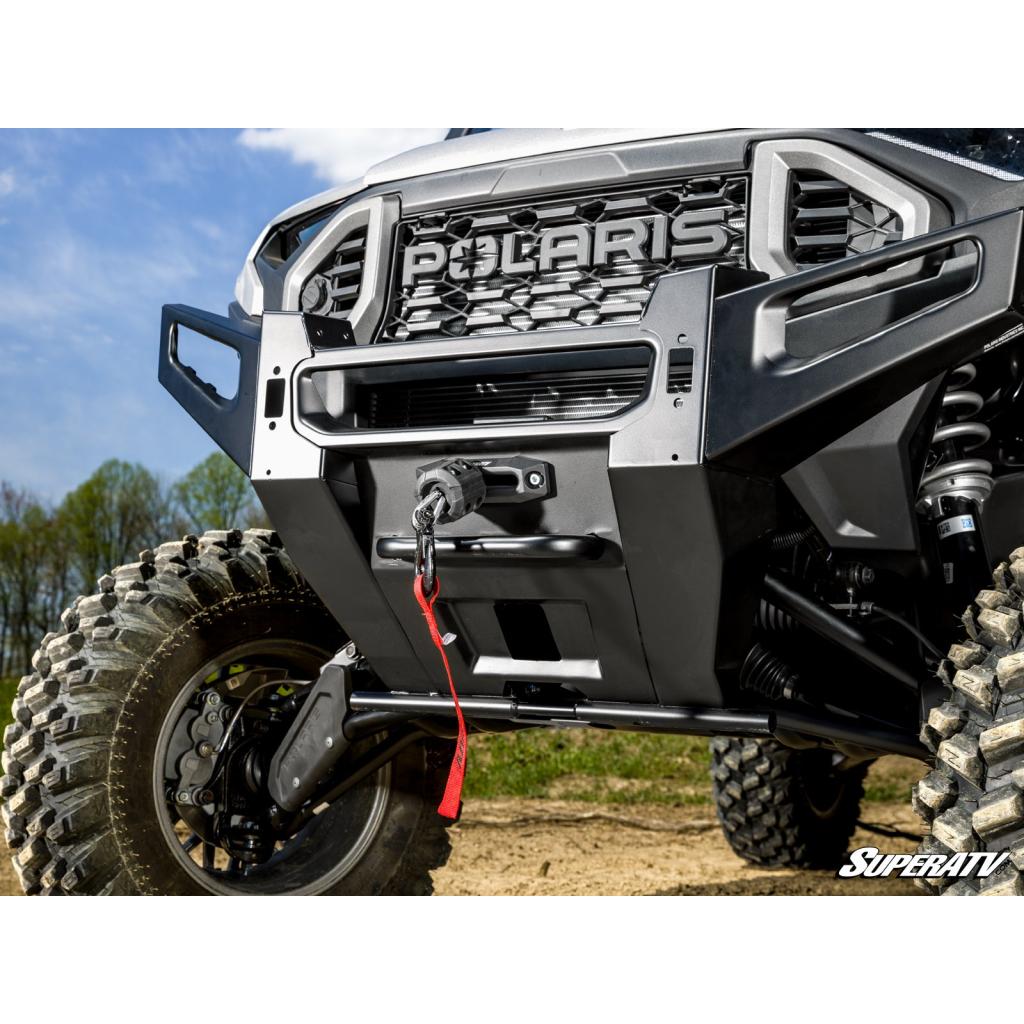 SuperATV Polaris Ranger XD 1500 Winch Mounting Plate - MojoMotoSport.com