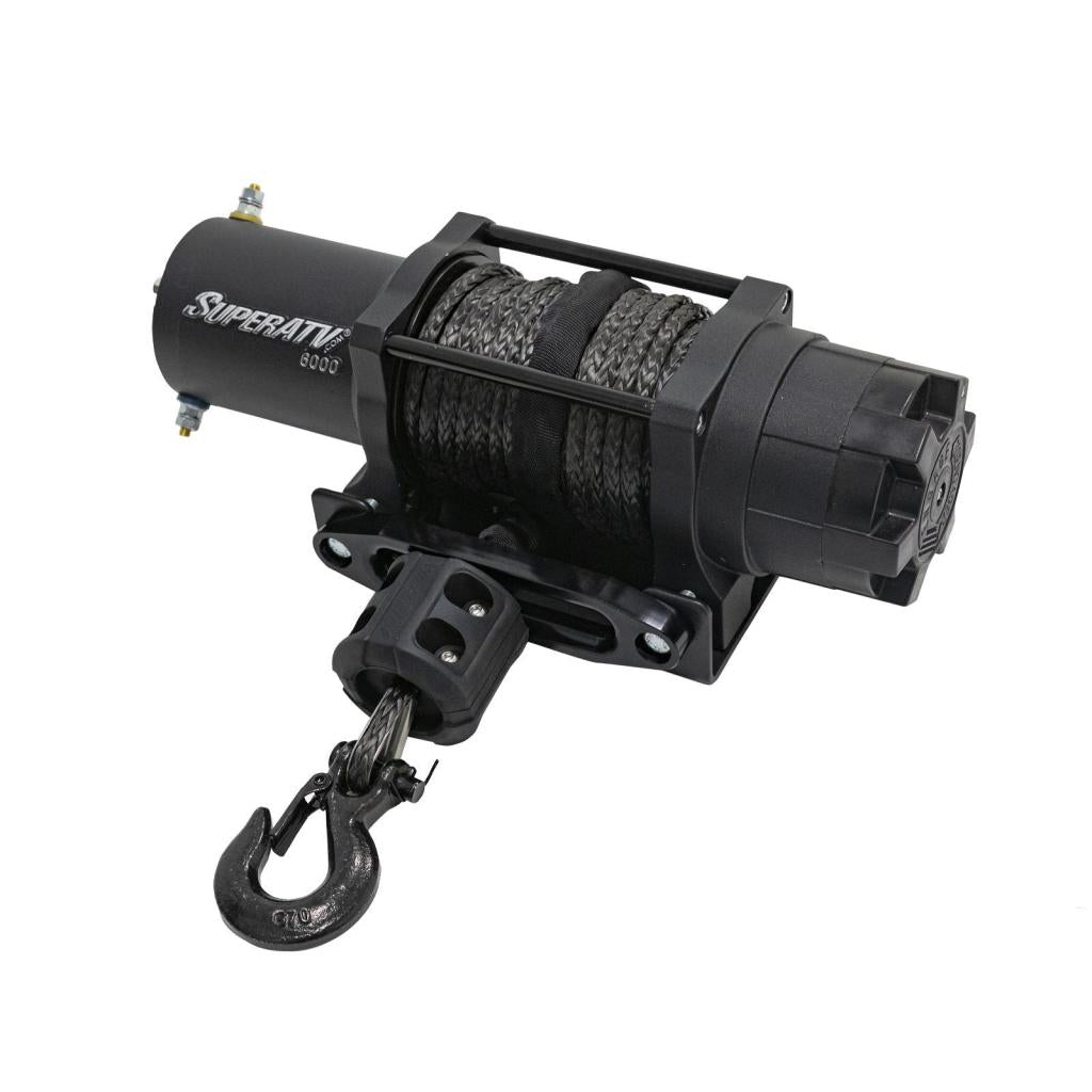 SuperATV Polaris Ranger XD 1500 Winch Mounting Plate - MojoMotoSport.com