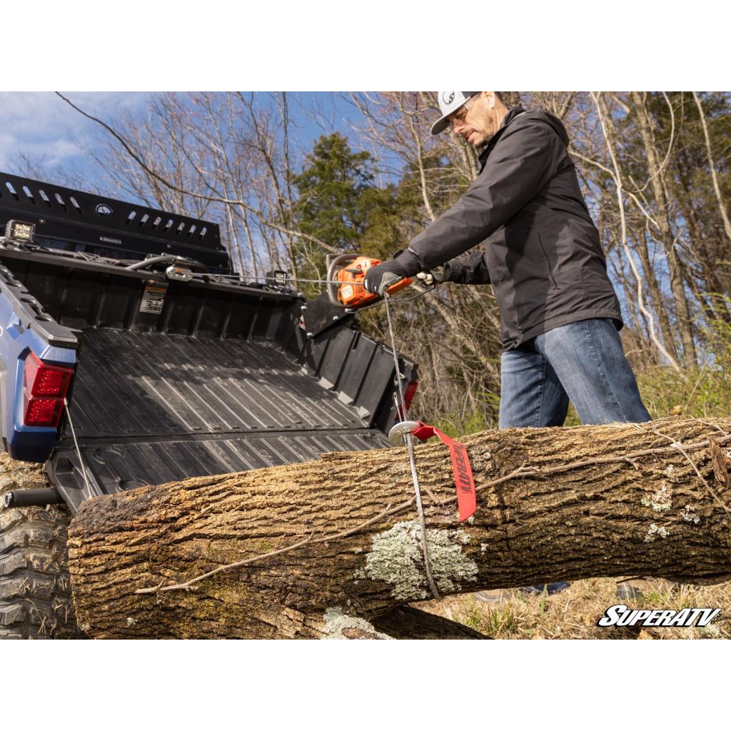 SuperATV Polaris Ranger XP 1000 Bed Winch - MojoMotoSport.com