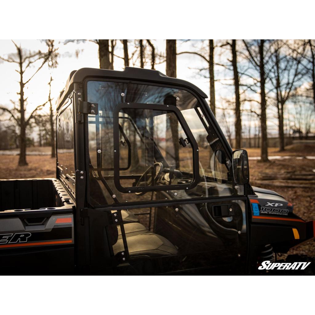 SuperATV Polaris Ranger XP 1000 Convertible Cab Enclosure Doors - MojoMotoSport.com
