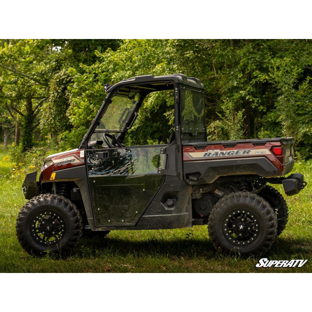 SuperATV Polaris Ranger XP 1000 Convertible Cab Enclosure Doors - MojoMotoSport.com