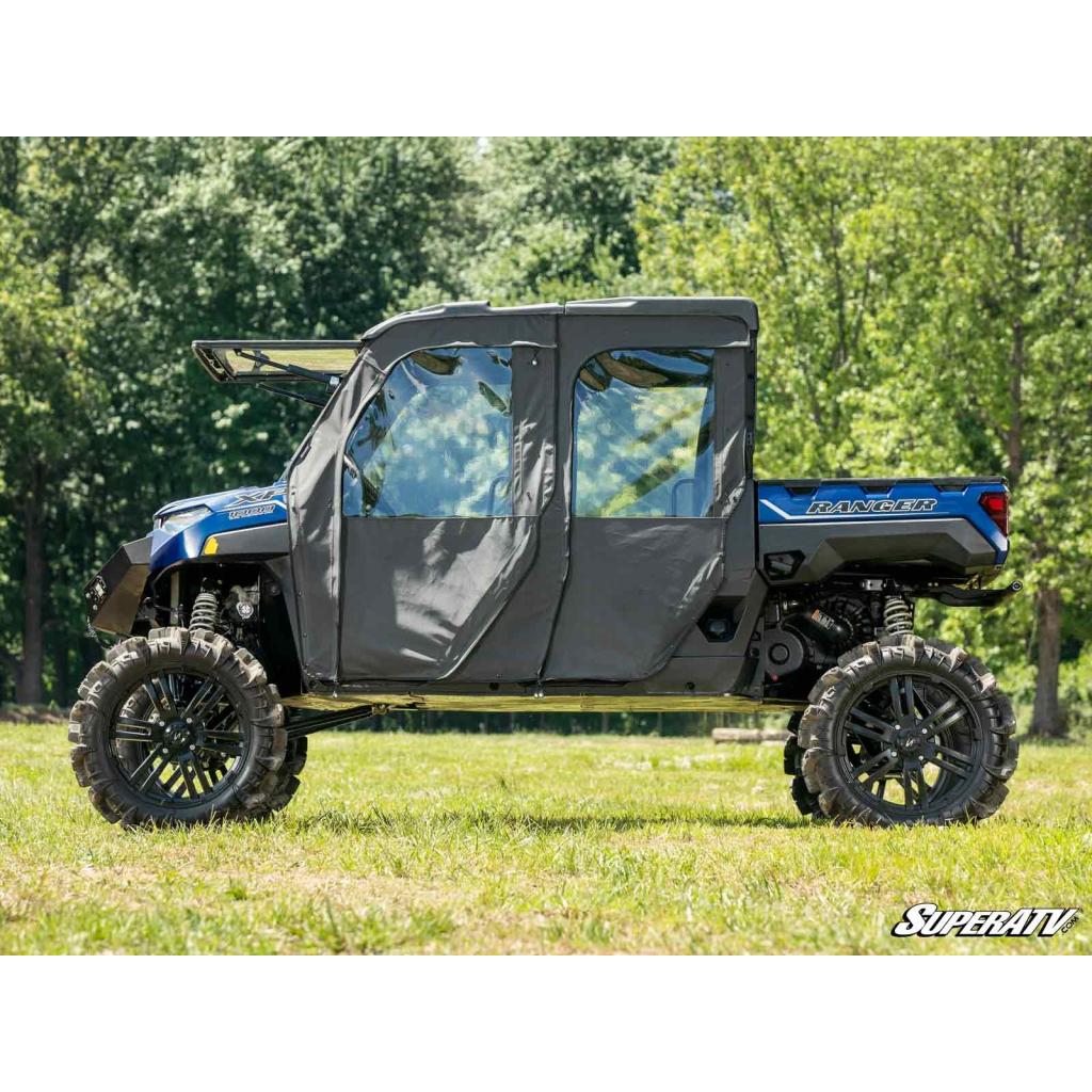 SuperATV Polaris Ranger XP 1000 Crew Primal Soft Cab Enclosure Doors - MojoMotoSport.com