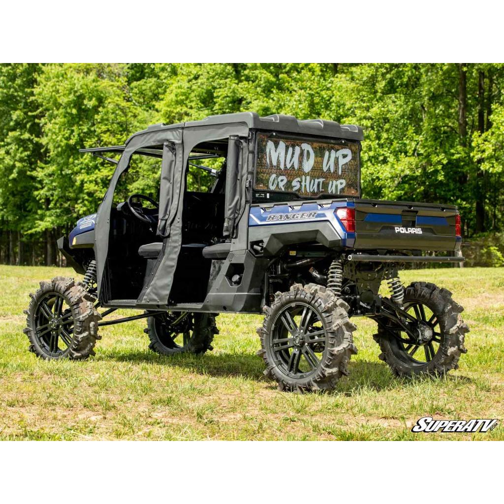 SuperATV Polaris Ranger XP 1000 Crew Primal Soft Cab Enclosure Doors - MojoMotoSport.com
