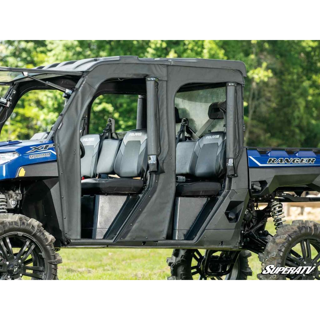 SuperATV Polaris Ranger XP 1000 Crew Primal Soft Cab Enclosure Doors - MojoMotoSport.com