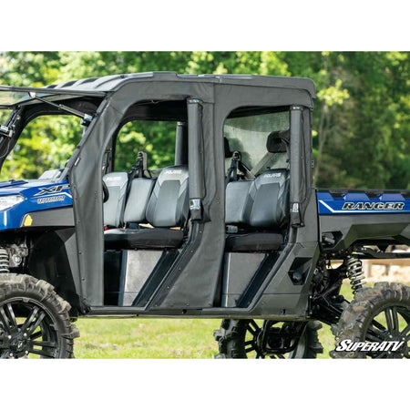 SuperATV Polaris Ranger XP 1000 Crew Primal Soft Cab Enclosure Doors - MojoMotoSport.com