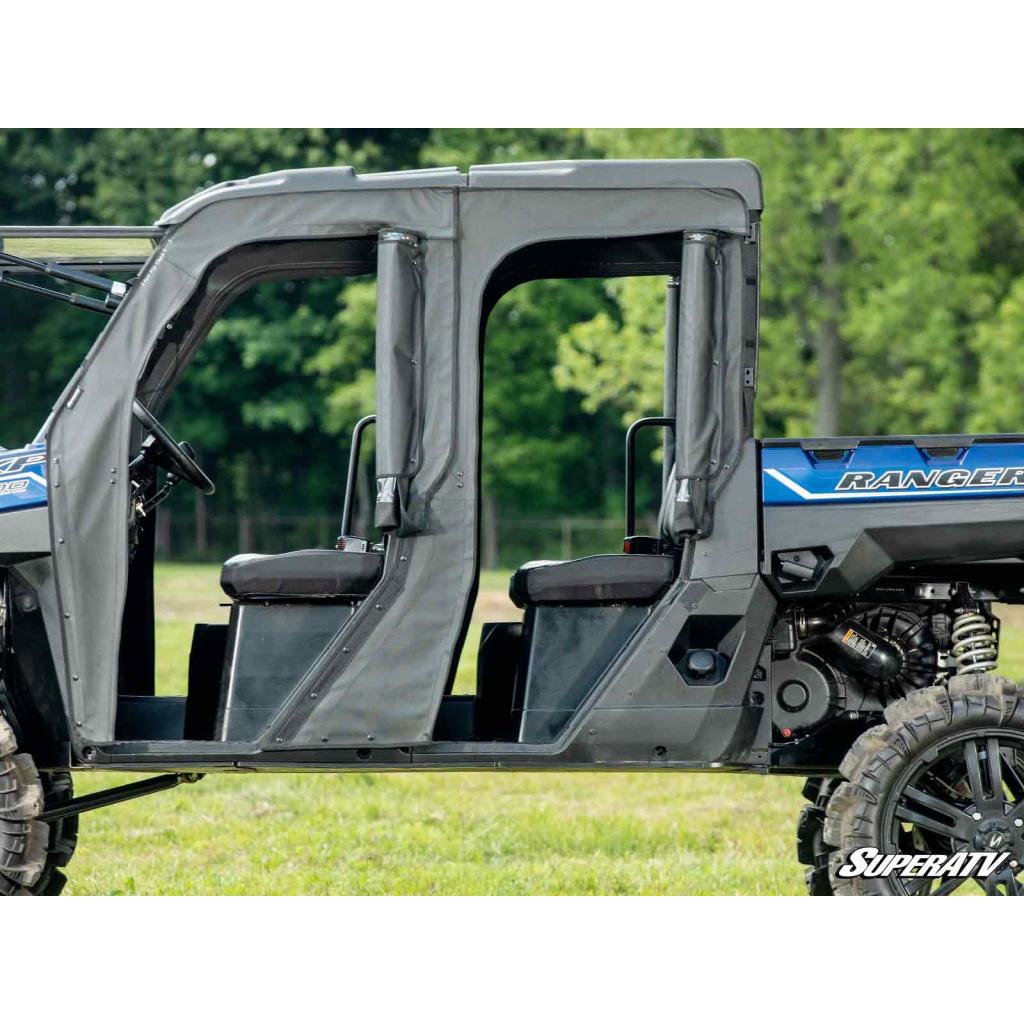SuperATV Polaris Ranger XP 1000 Crew Primal Soft Cab Enclosure Doors - MojoMotoSport.com