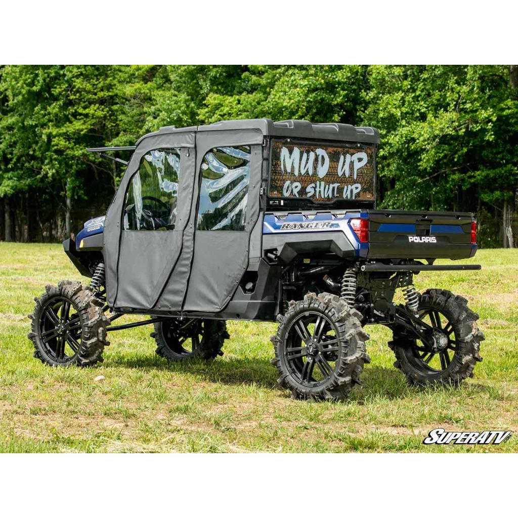 SuperATV Polaris Ranger XP 1000 Crew Primal Soft Cab Enclosure Doors - MojoMotoSport.com