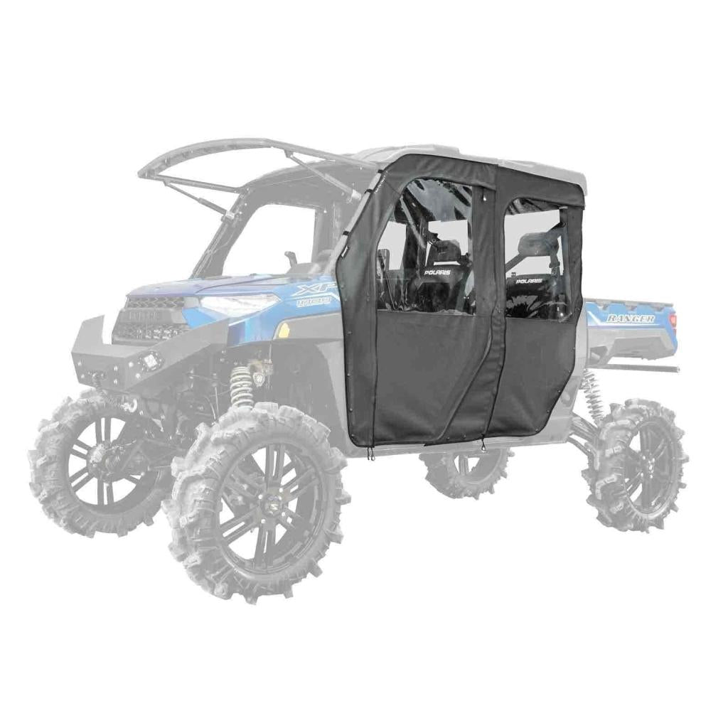 SuperATV Polaris Ranger XP 1000 Crew Primal Soft Cab Enclosure Doors - MojoMotoSport.com