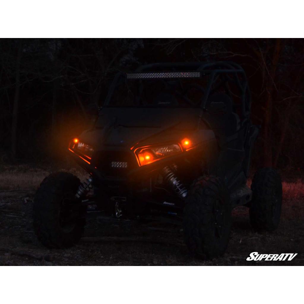 SuperATV Polaris Ranger XP 1000 Plug & Play Turn Signal Kit - MojoMotoSport.com
