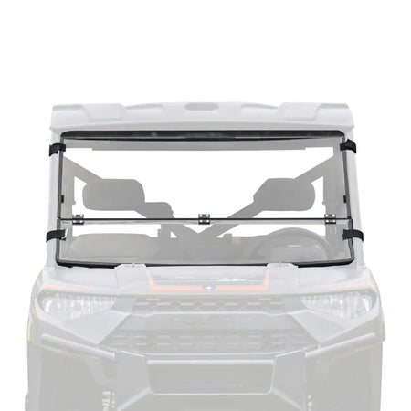 SuperATV Polaris Ranger XP 1000 Polycarbonate Flip Down Windshield - MojoMotoSport.com