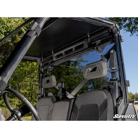 SuperATV Polaris Ranger XP 1000 Rear Glass Windshield - MojoMotoSport.com