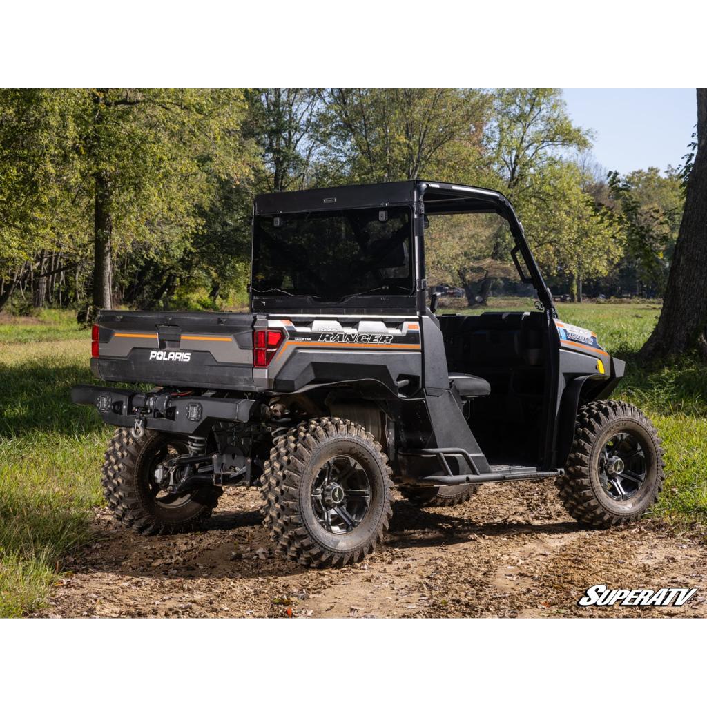 SuperATV Polaris Ranger XP 1000 Rear Glass Windshield - MojoMotoSport.com