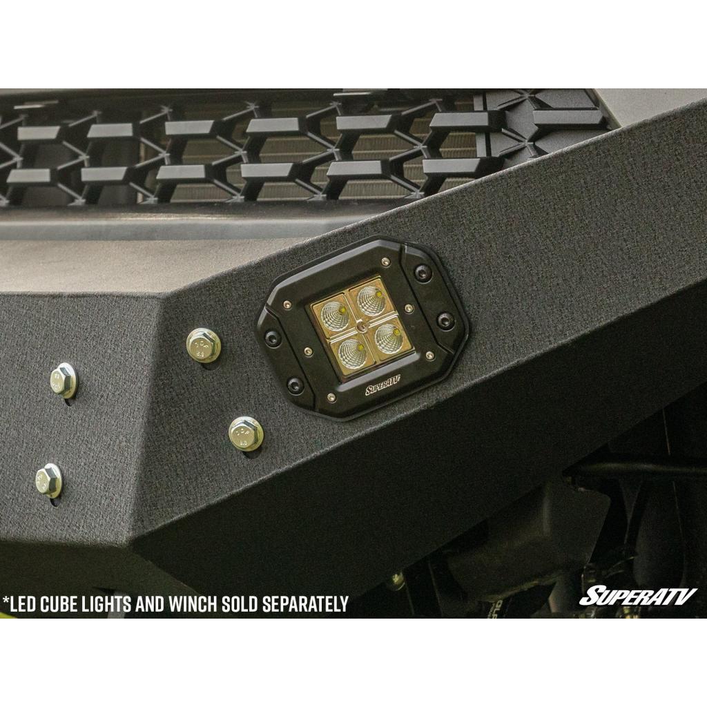 SuperATV Polaris Ranger XP 1000 Winch - Ready Front Bumper - MojoMotoSport.com