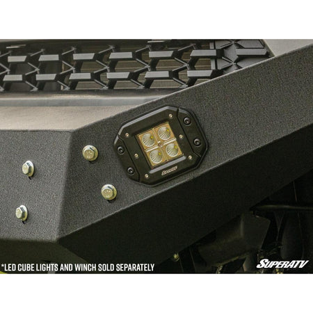 SuperATV Polaris Ranger XP 1000 Winch - Ready Front Bumper - MojoMotoSport.com