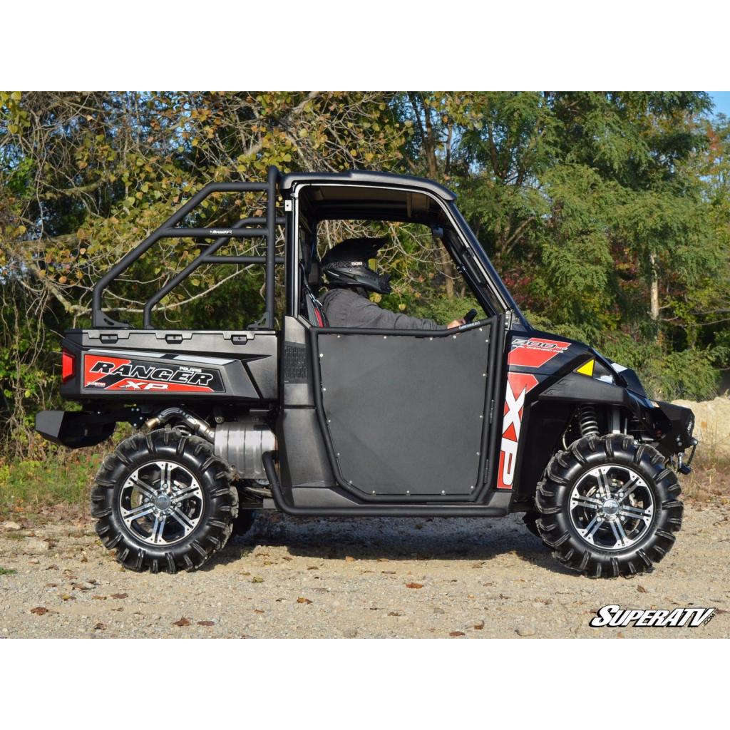SuperATV Polaris Ranger XP 570 Heavy - Duty Rock Slider Nerf Bars - MojoMotoSport.com