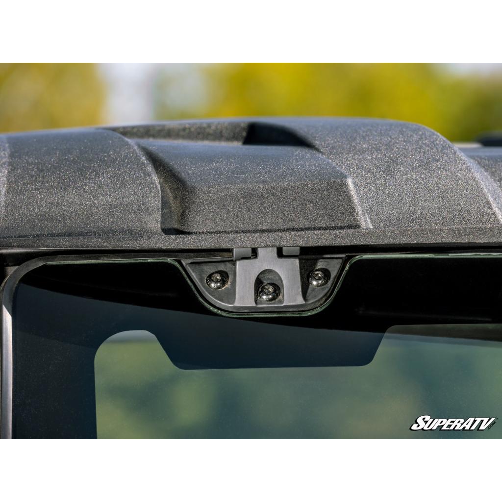 SuperATV Polaris Ranger XP 570 MaxDrive Power Flip Glass Windshield - MojoMotoSport.com
