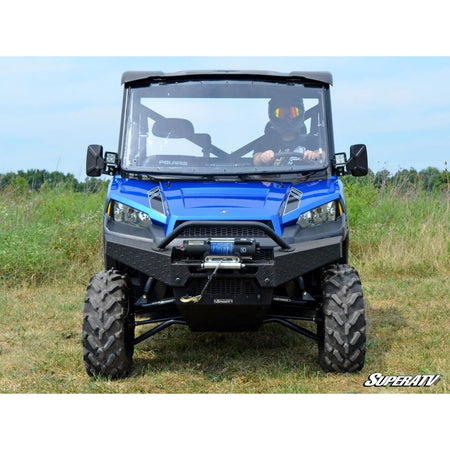 SuperATV Polaris Ranger XP 570 Scratch Resistant Flip Windshield - MojoMotoSport.com