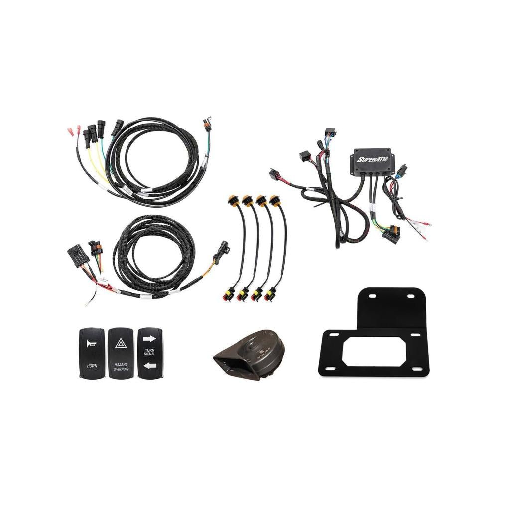 SuperATV Polaris Ranger XP 900 Plug & Play Turn Signal Kit - MojoMotoSport.com