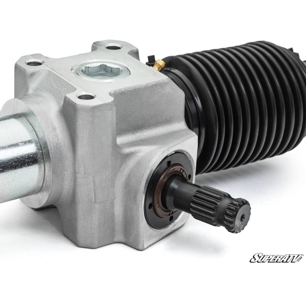 SuperATV Polaris Ranger XP 900 Rackboss 2.0 Steel Rack & Pinion - MojoMotoSport.com