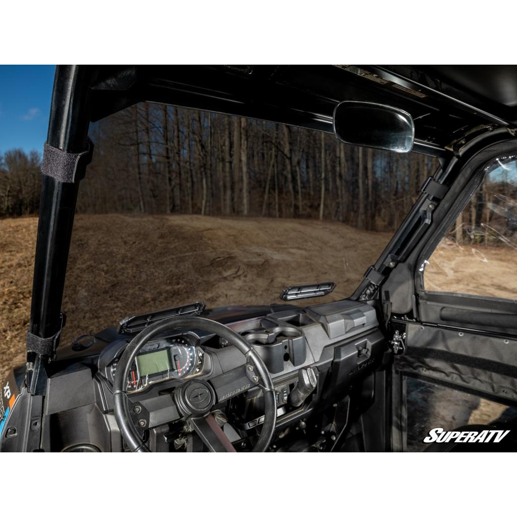 SuperATV Polaris Ranger XP 900 Vented Full Windshield - MojoMotoSport.com