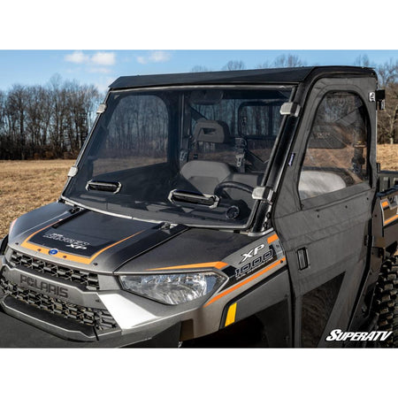 SuperATV Polaris Ranger XP 900 Vented Full Windshield - MojoMotoSport.com
