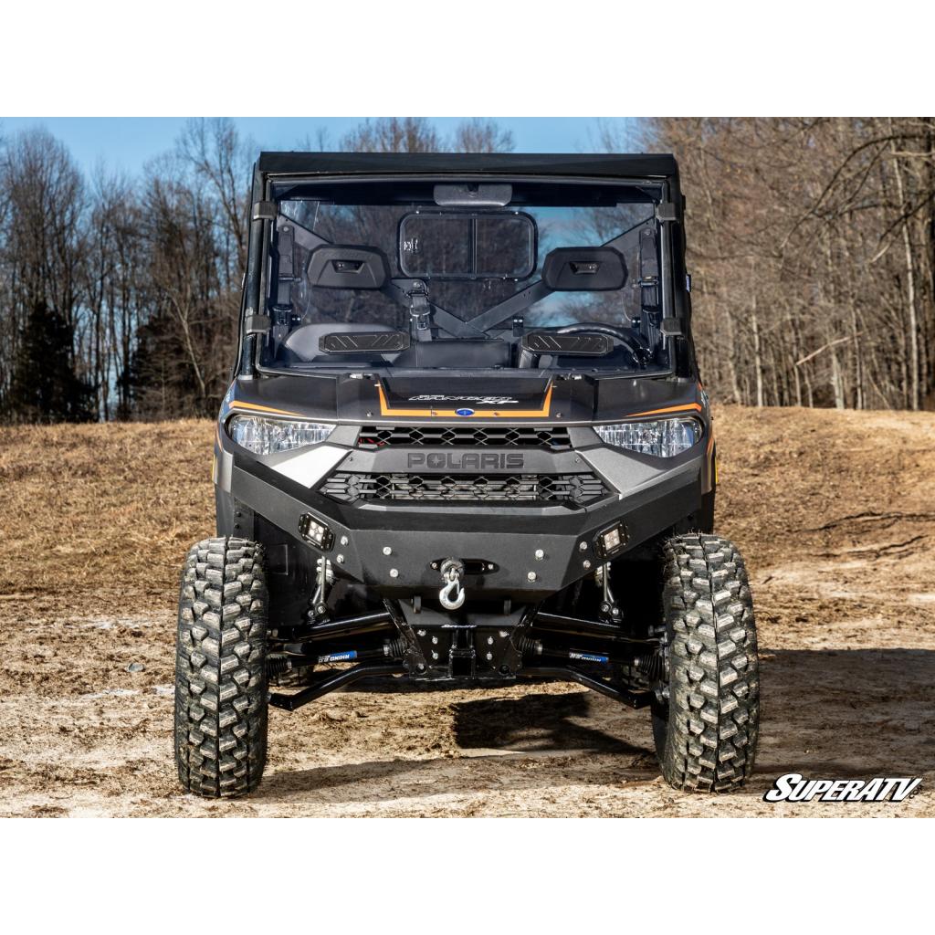 SuperATV Polaris Ranger XP 900 Vented Full Windshield - MojoMotoSport.com