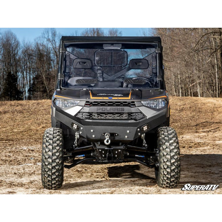 SuperATV Polaris Ranger XP 900 Vented Full Windshield - MojoMotoSport.com
