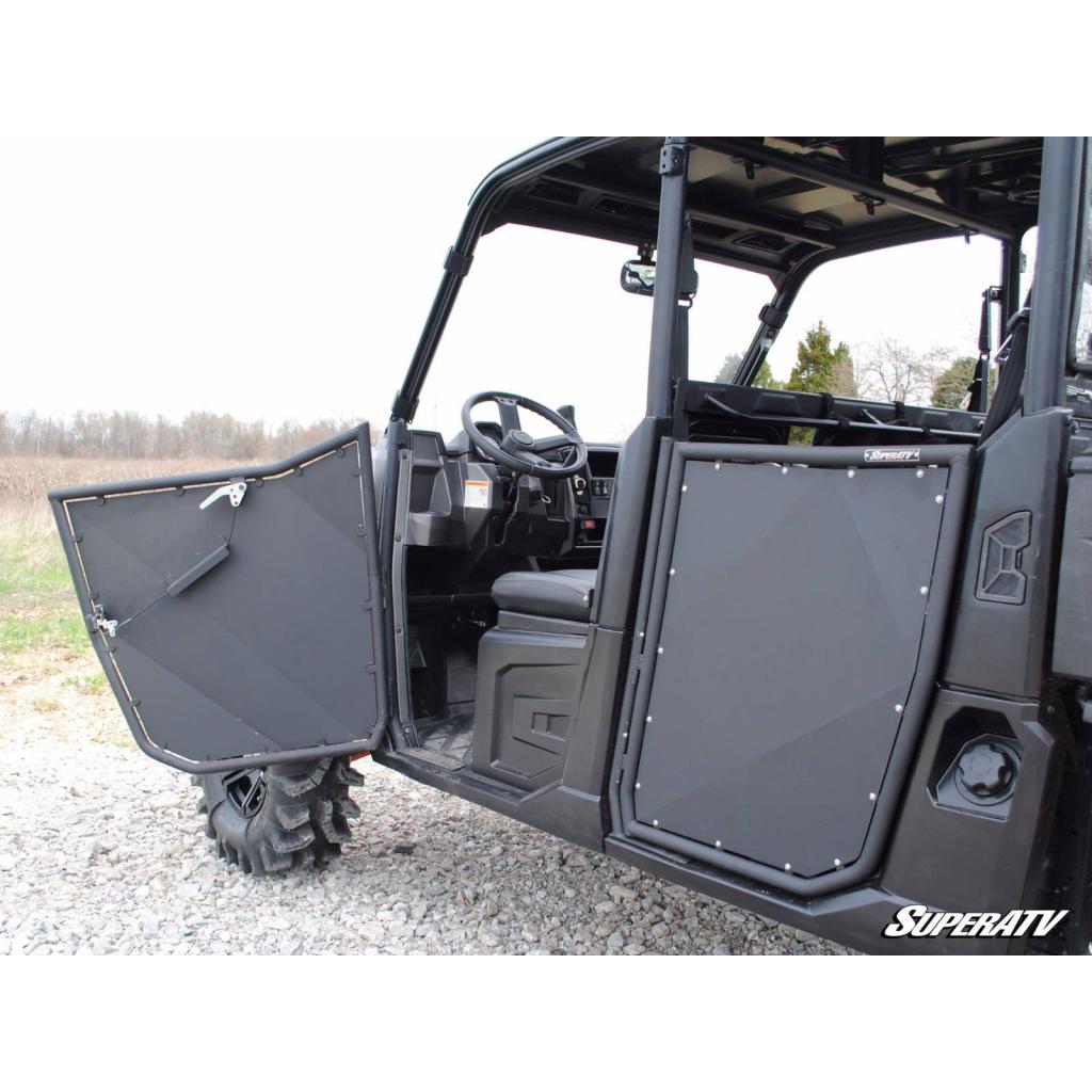 SuperATV Polaris Ranger XP Fullsize Aluminum Doors | DOOR - P - RAN9004 - 00 - MojoMotoSport.com