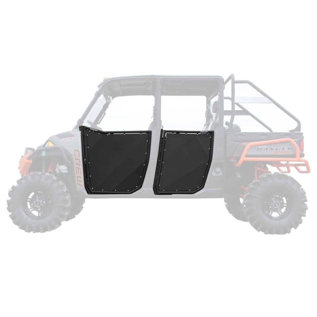 SuperATV Polaris Ranger XP Fullsize Aluminum Doors | DOOR - P - RAN9004 - 00 - MojoMotoSport.com