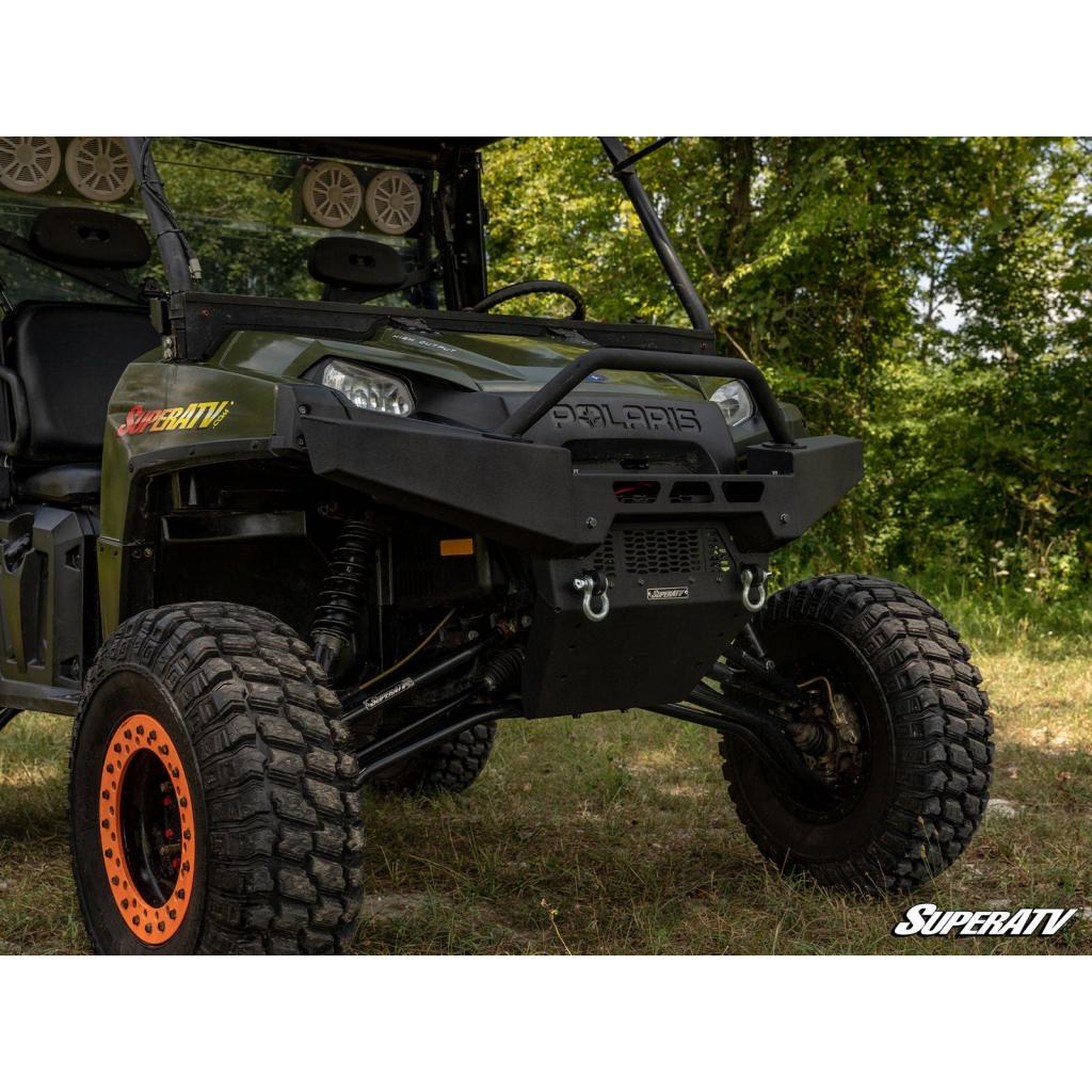 SuperATV Polaris Ranger XP Winch Ready Front Bumper - MojoMotoSport.com