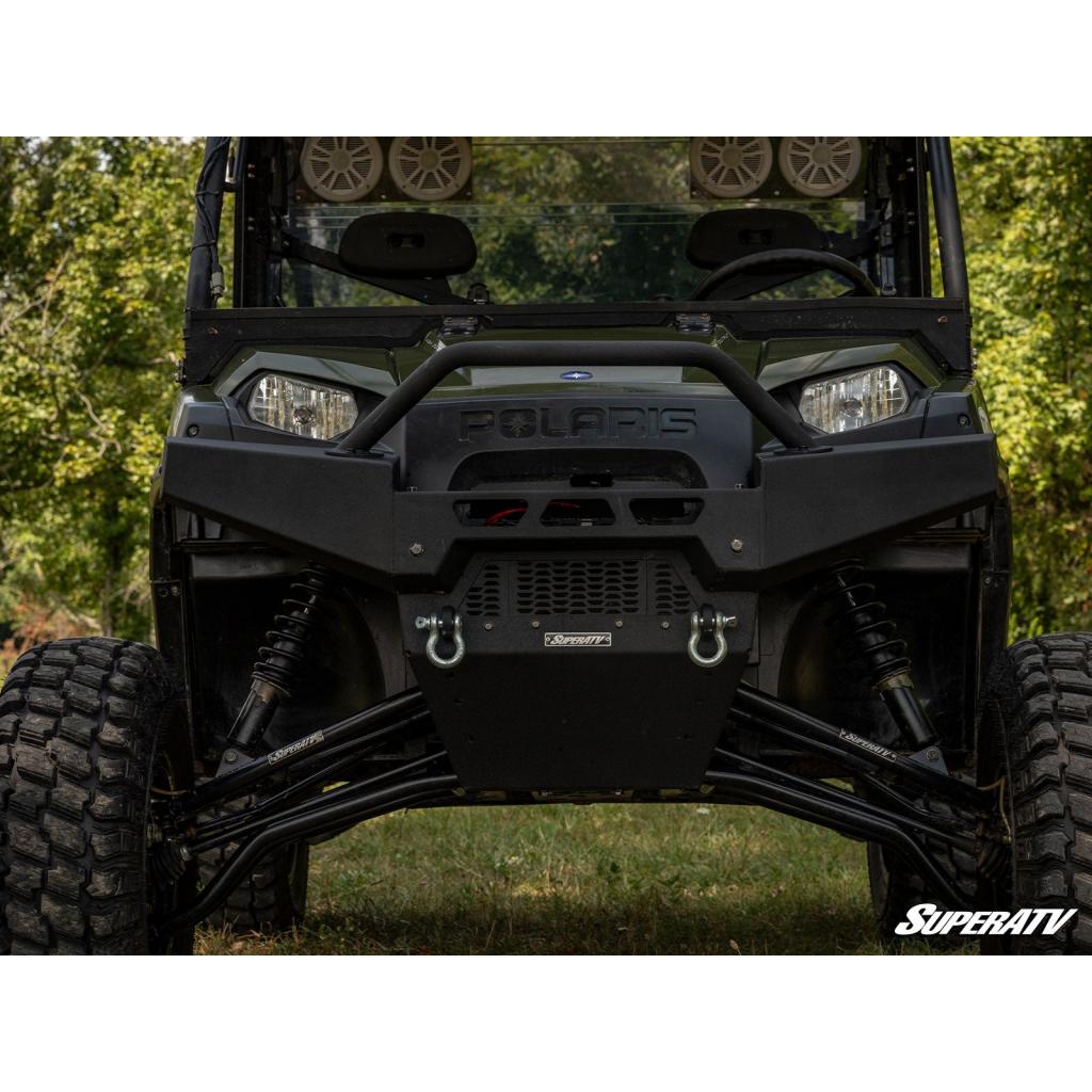 SuperATV Polaris Ranger XP Winch Ready Front Bumper - MojoMotoSport.com