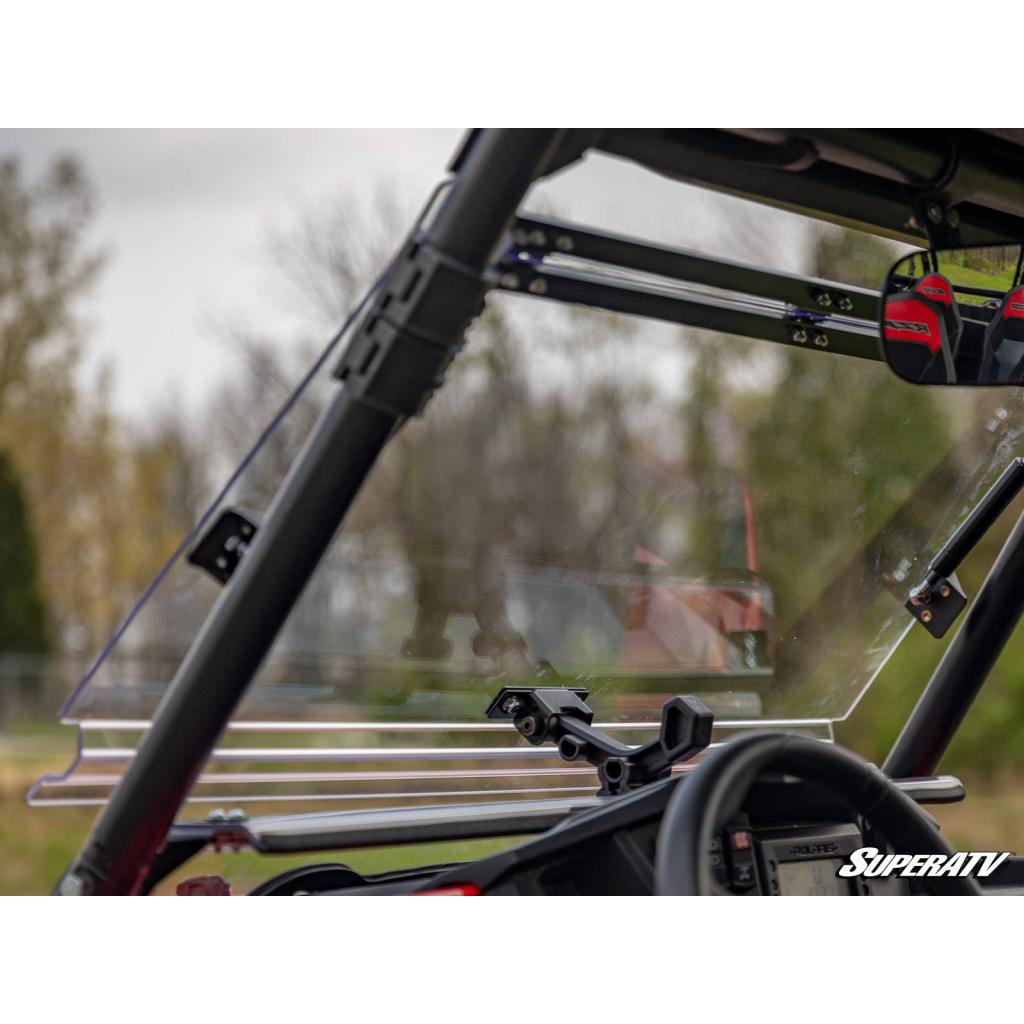 SuperATV Polaris RZR 1000 XP Scratch - Resistant Flip Windshield - MojoMotoSport.com