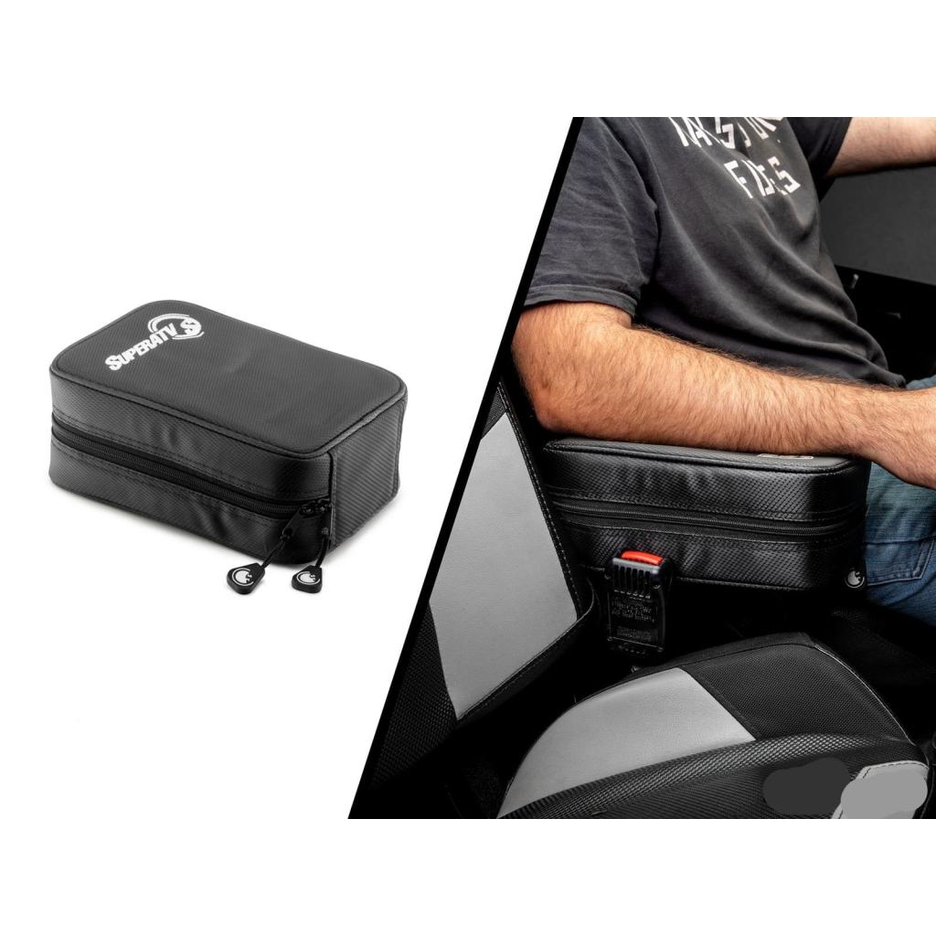 SuperATV Polaris RZR Armrest Gun Safe - MojoMotoSport.com