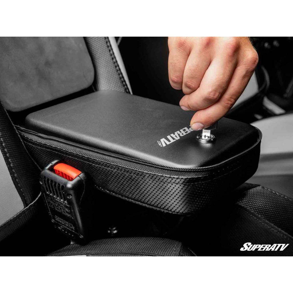 SuperATV Polaris RZR Armrest Gun Safe - MojoMotoSport.com