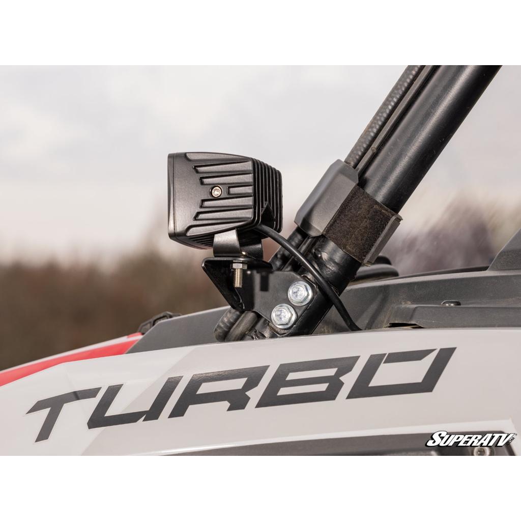 SuperATV Polaris RZR Cube Light Mounting Brackets - MojoMotoSport.com