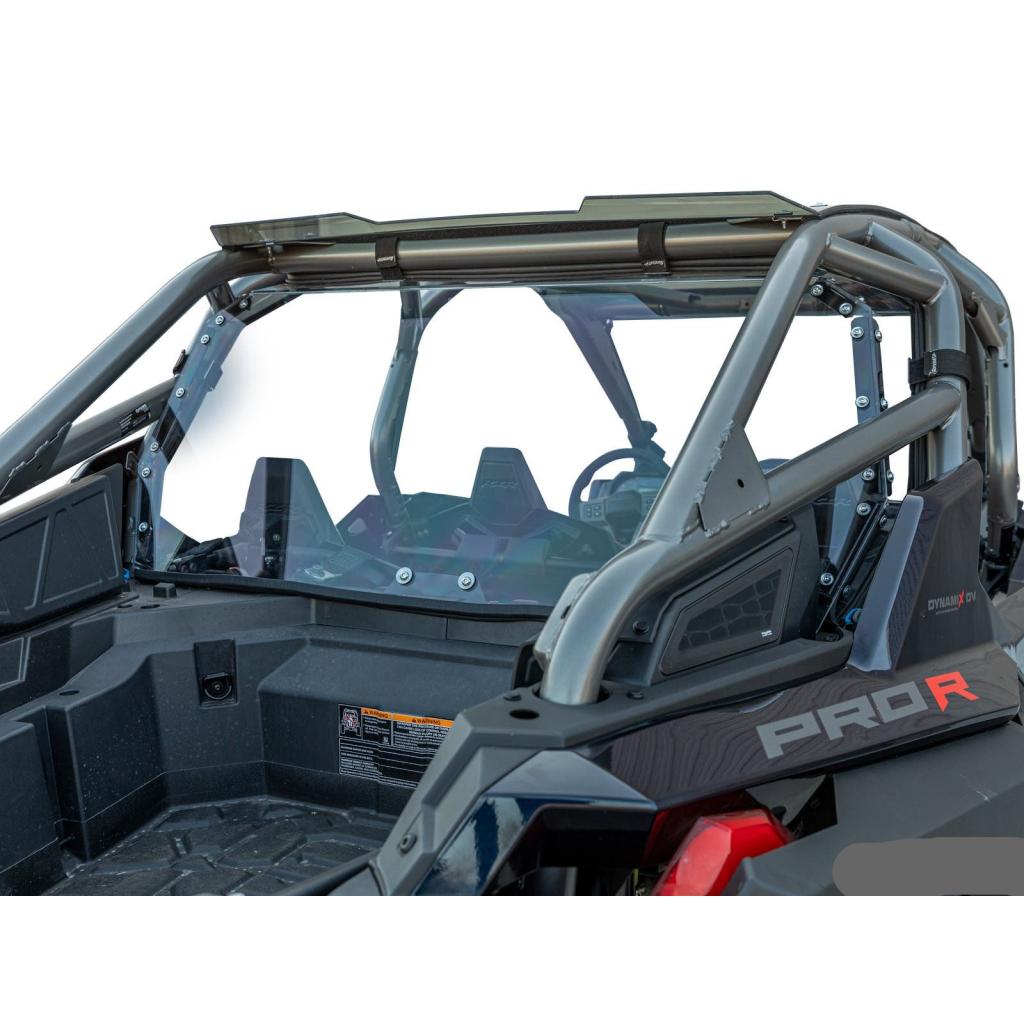 SuperATV Polaris RZR Pro R Rear Windshield - MojoMotoSport.com