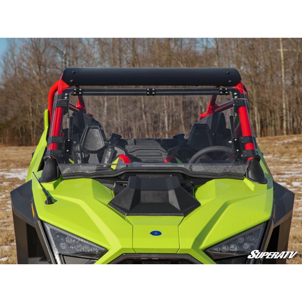 SuperATV Polaris RZR Pro R Scratch - Resistant Flip Windshield | FWS - P - PROR - MojoMotoSport.com
