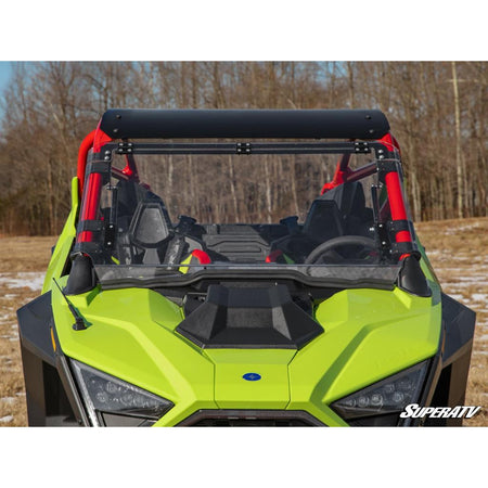 SuperATV Polaris RZR Pro R Scratch - Resistant Flip Windshield | FWS - P - PROR - MojoMotoSport.com