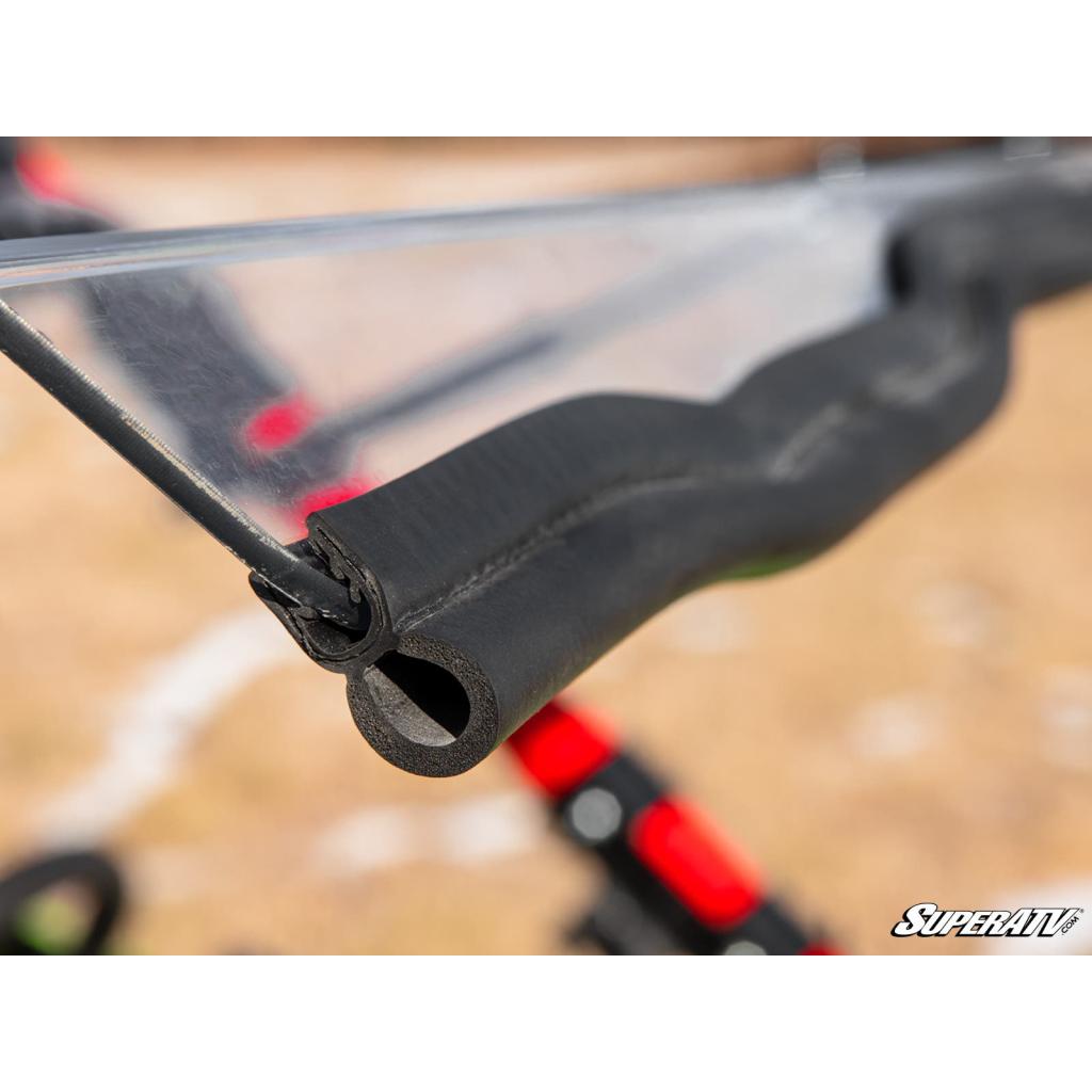 SuperATV Polaris RZR Pro R Scratch - Resistant Flip Windshield | FWS - P - PROR - MojoMotoSport.com