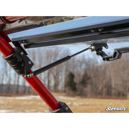 SuperATV Polaris RZR Pro R Scratch - Resistant Flip Windshield | FWS - P - PROR - MojoMotoSport.com