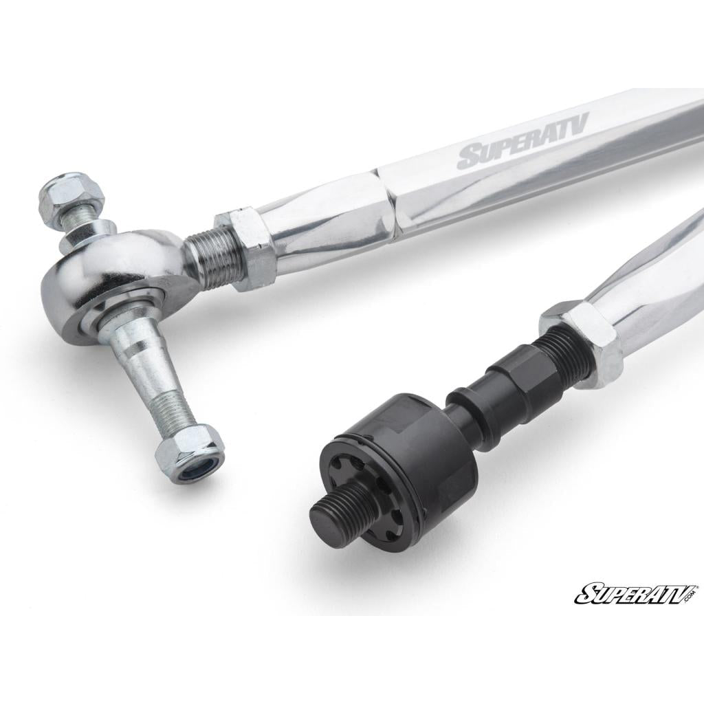 SuperATV Polaris RZR PRO XP RackBoss 2.0 Billet Aluminum Tie Rod Kit - MojoMotoSport.com