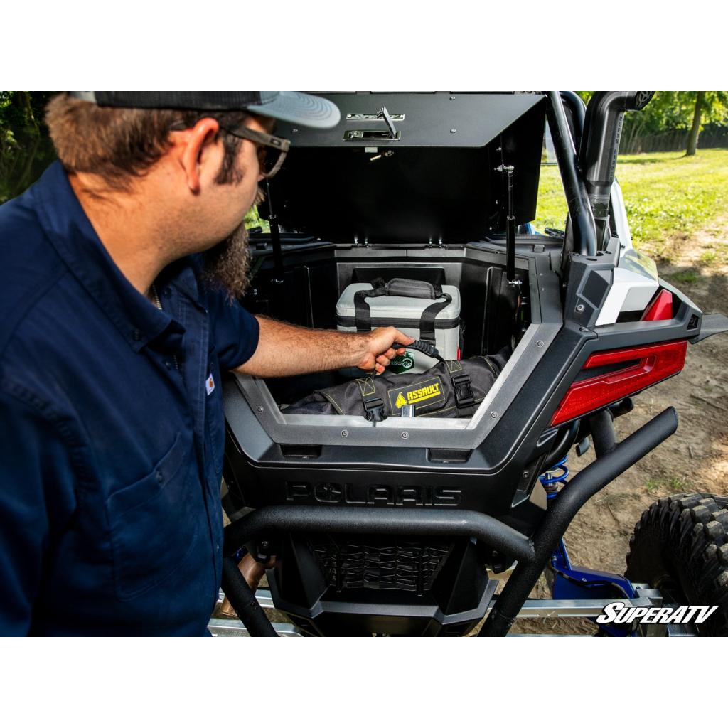 SuperATV Polaris RZR PRO XP Trunk Bed Enclosure - MojoMotoSport.com