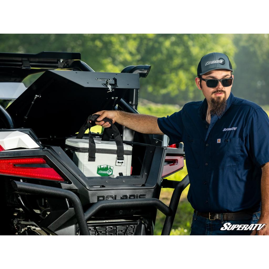 SuperATV Polaris RZR PRO XP Trunk Bed Enclosure - MojoMotoSport.com