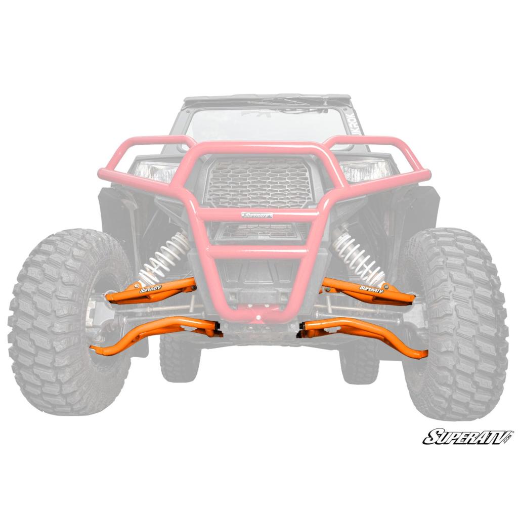 SuperATV Polaris RZR S 1000 High Clearance Front A - Arms - MojoMotoSport.com