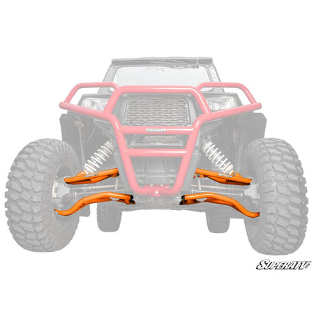 SuperATV Polaris RZR S 1000 High Clearance Front A - Arms - MojoMotoSport.com