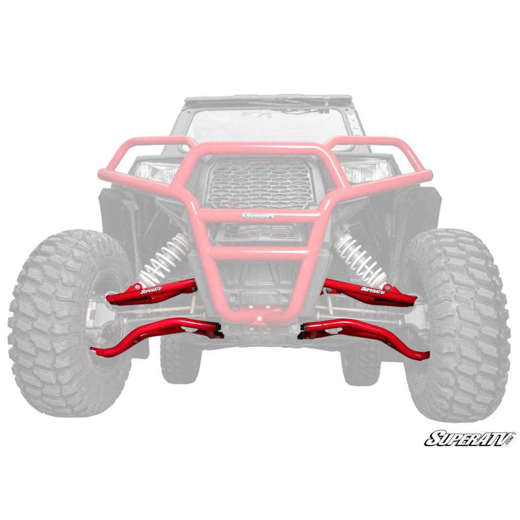 SuperATV Polaris RZR S 1000 High Clearance Front A - Arms - MojoMotoSport.com