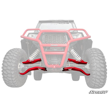 SuperATV Polaris RZR S 1000 High Clearance Front A - Arms - MojoMotoSport.com