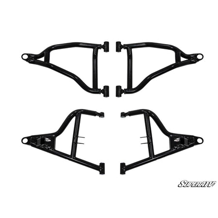 SuperATV Polaris RZR S 1000 High Clearance Front A - Arms - MojoMotoSport.com